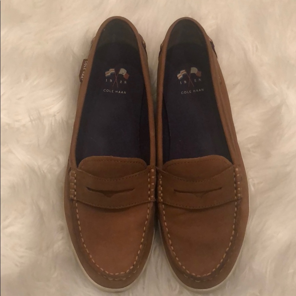 Brown Leather Cole Haan Loafers